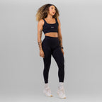 Conjunto com Top Alça Reta + Calça Legging MOV+