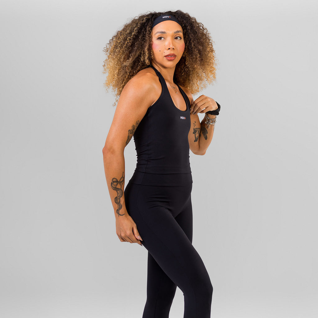 Conjunto com Blusa Frente Única + Calça Legging MOV+