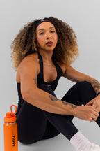 Conjunto com Blusa Frente Única + Calça Legging MOV+